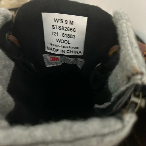 SPERRY WOMEN’s Black Leather Thinsulate Waterproof Snow Boots - Picture 5 of 7